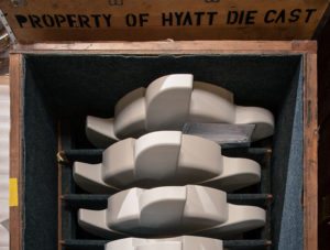 Hyatt Die Cast packaging